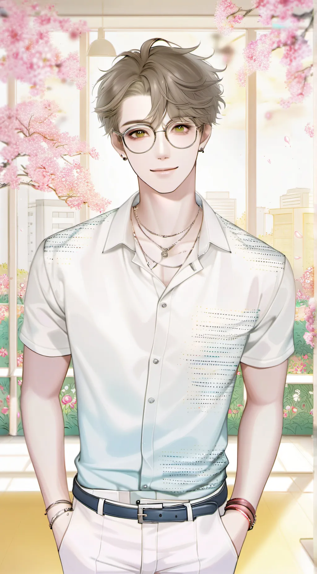 ai character: Grayson♡ background