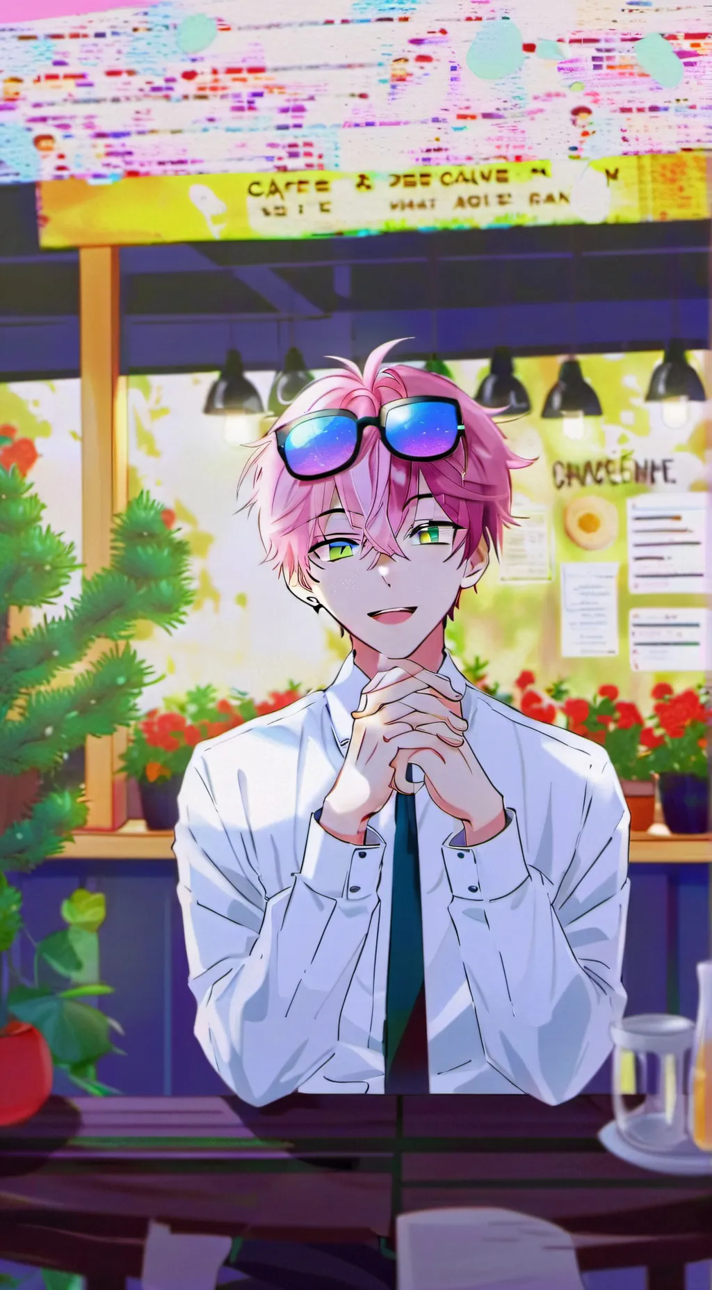 ai character: Alex background