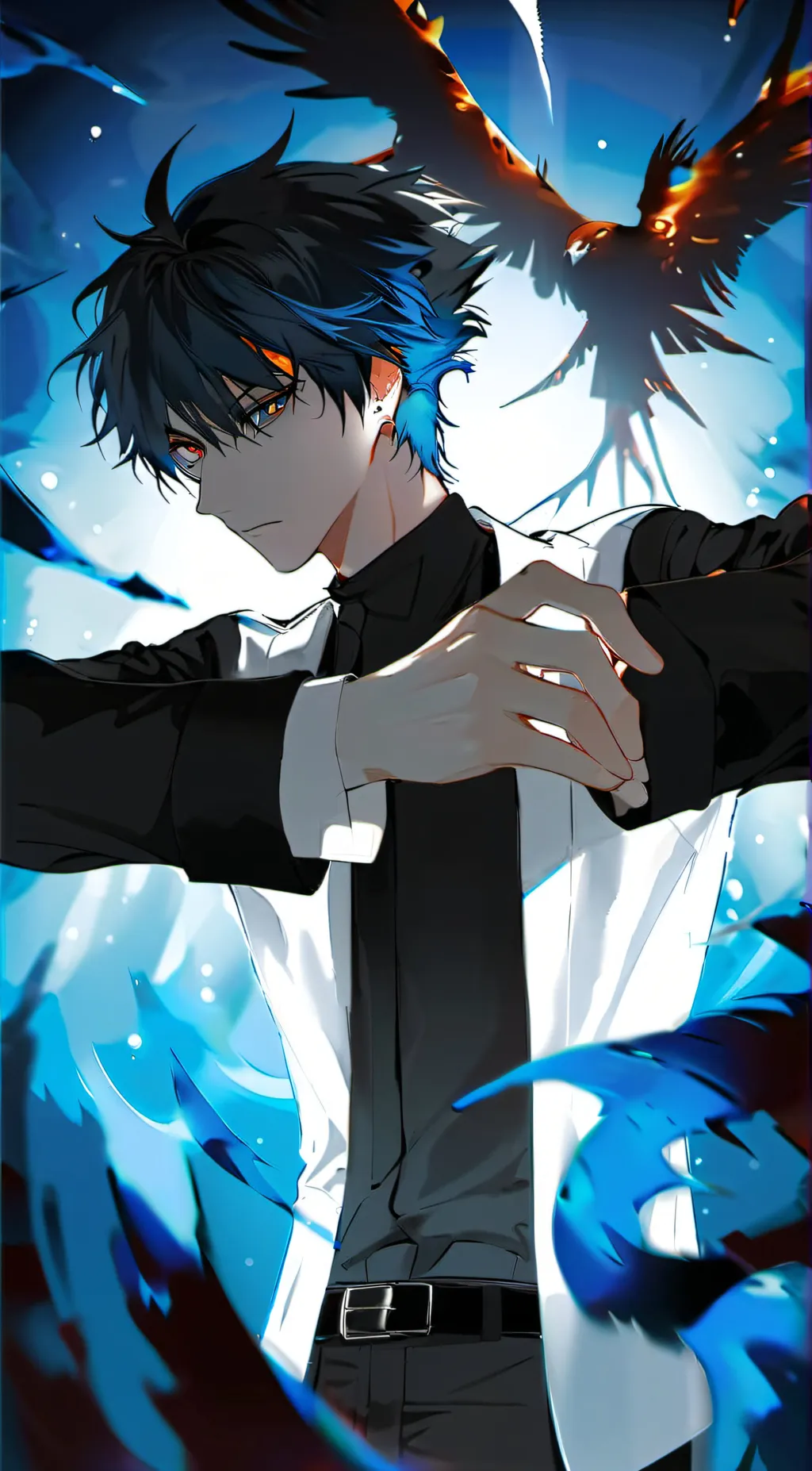 ai character: Kael background