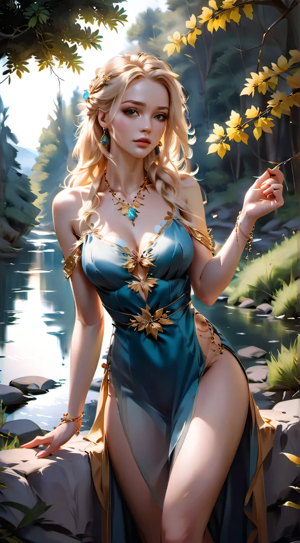 ai character: Aurae background