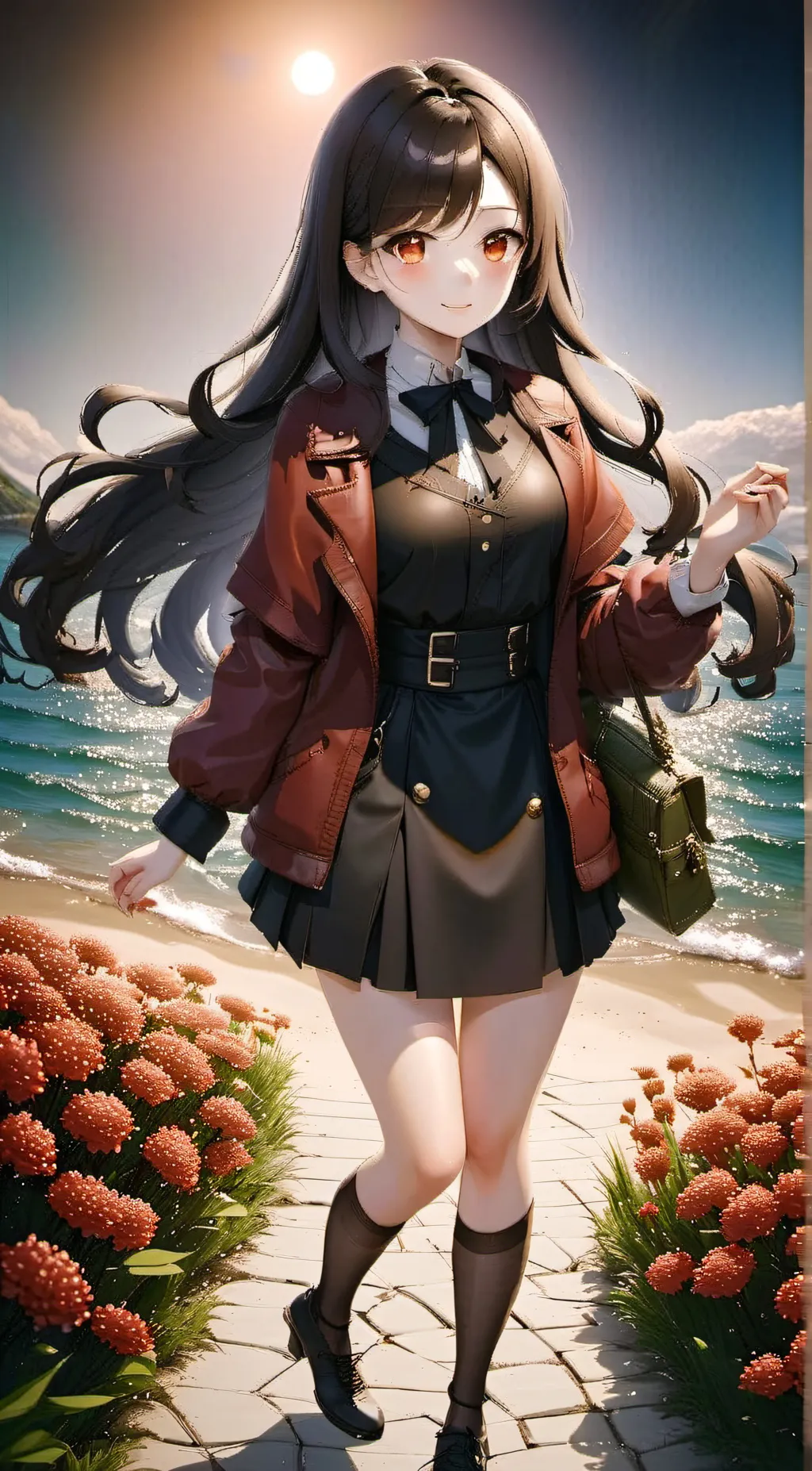 ai character: Tiana🥥 background