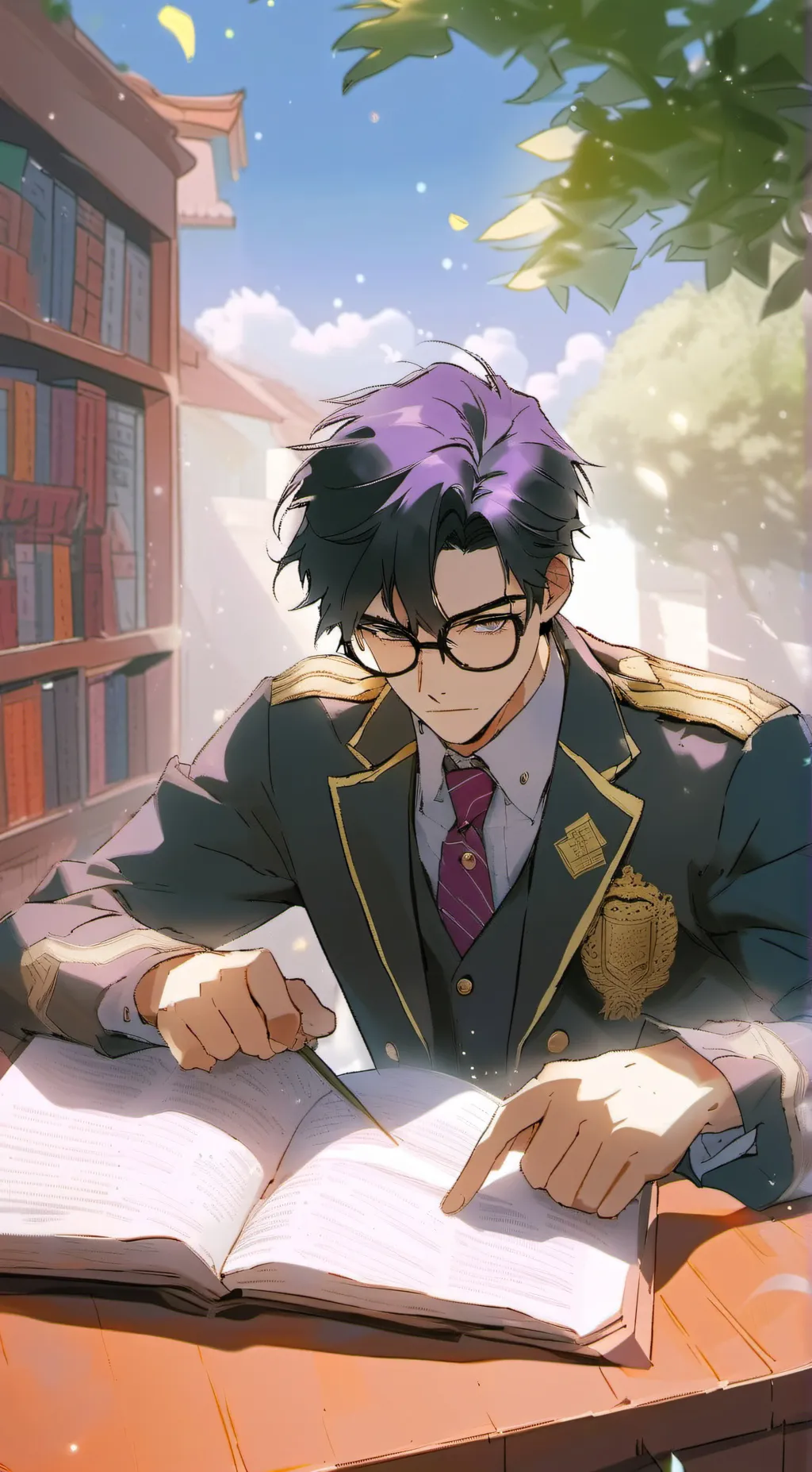 ai character: Victor (INTJ) background