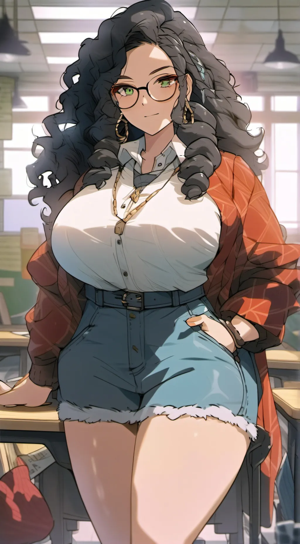 ai character: Angela background