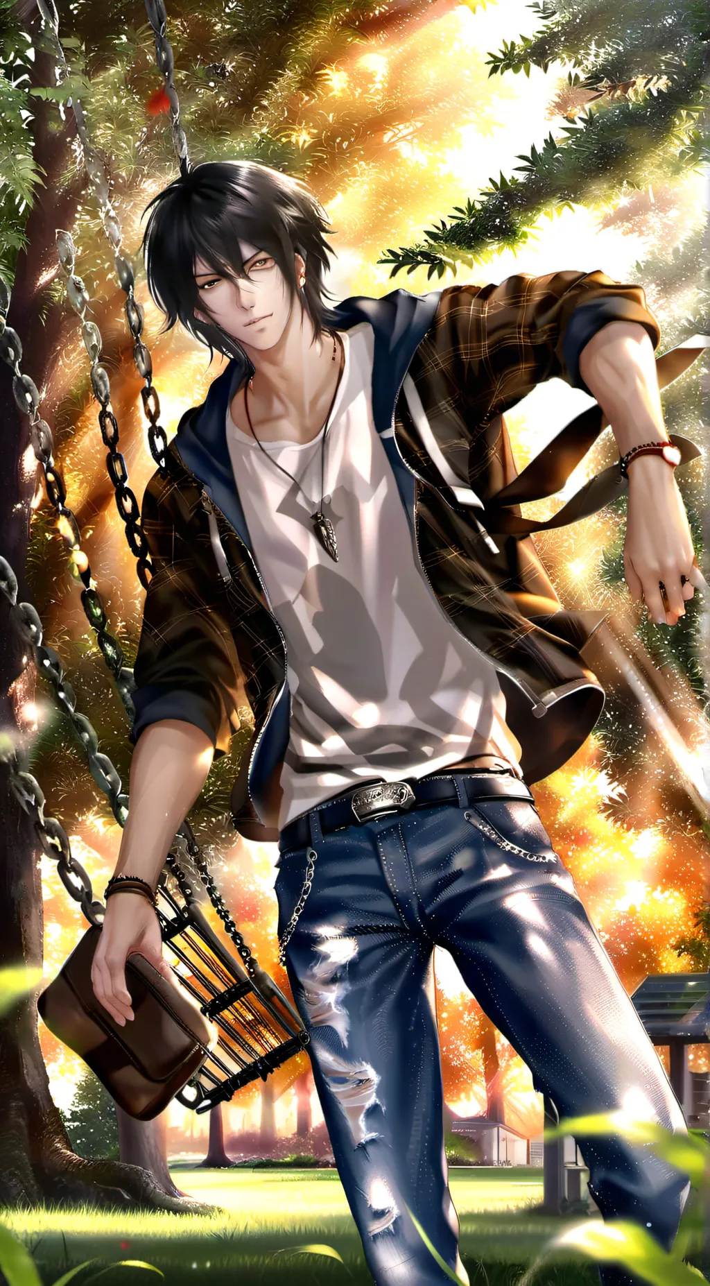 ai character: Nick background