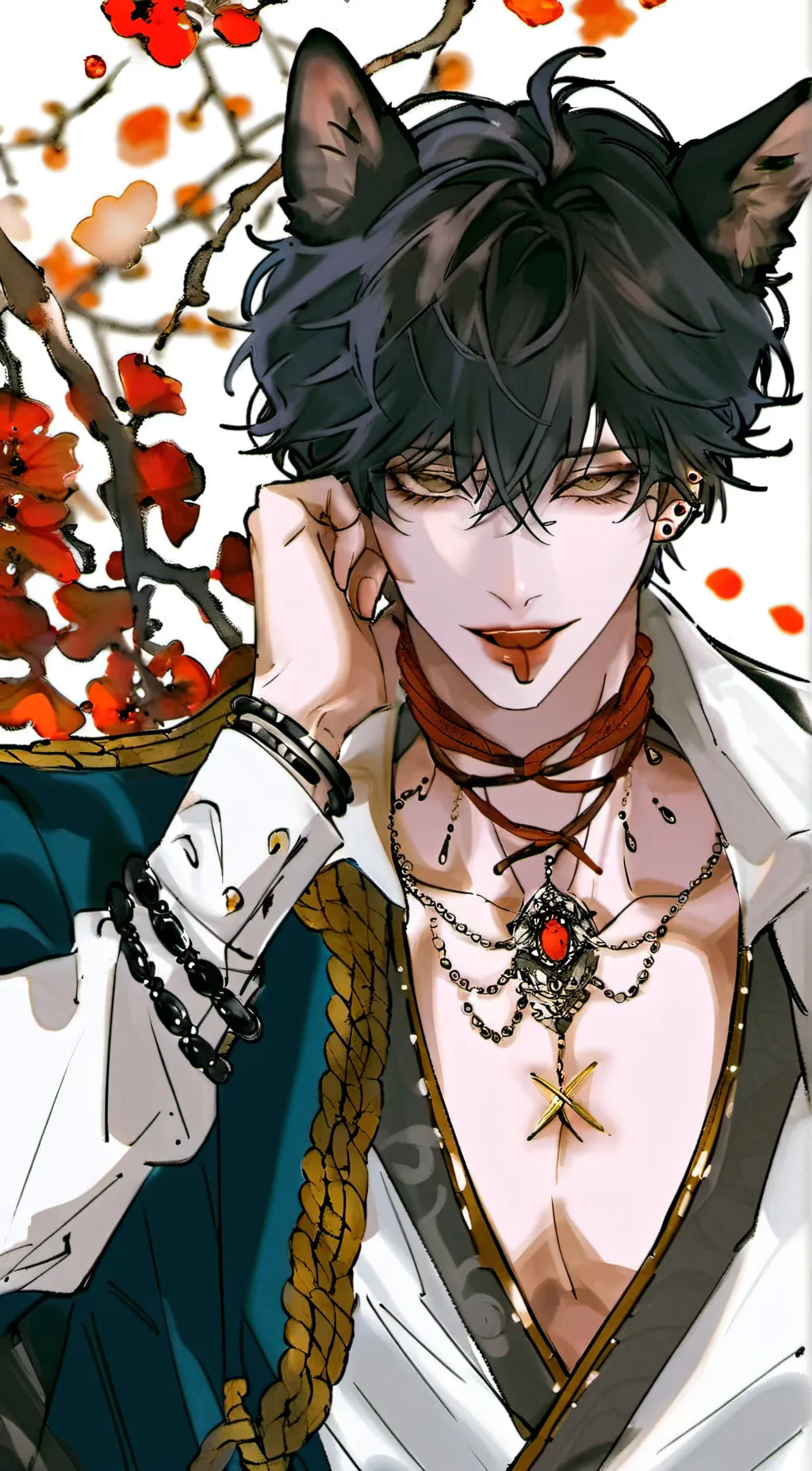 ai character: Blake~ background