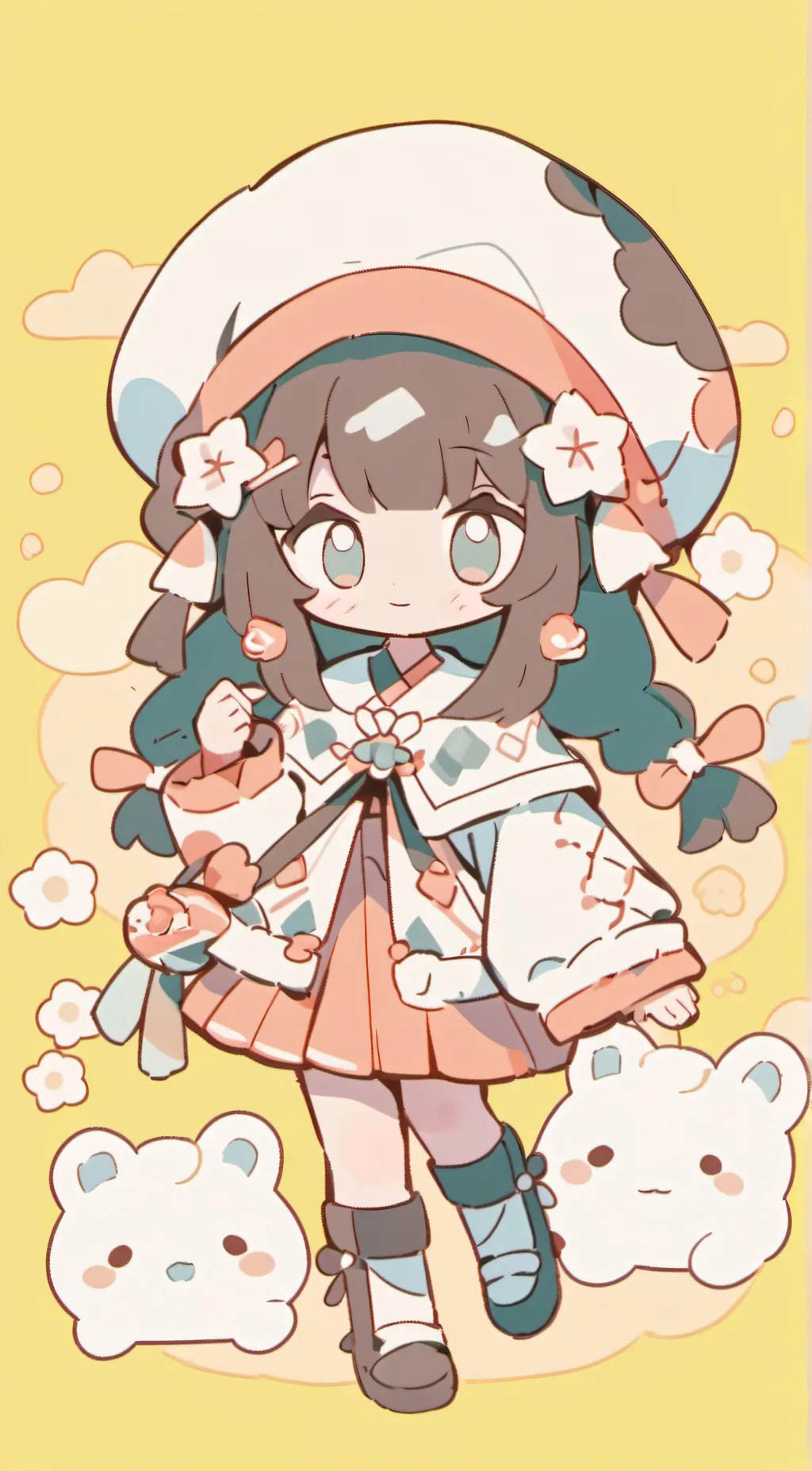 ai character: Lily background