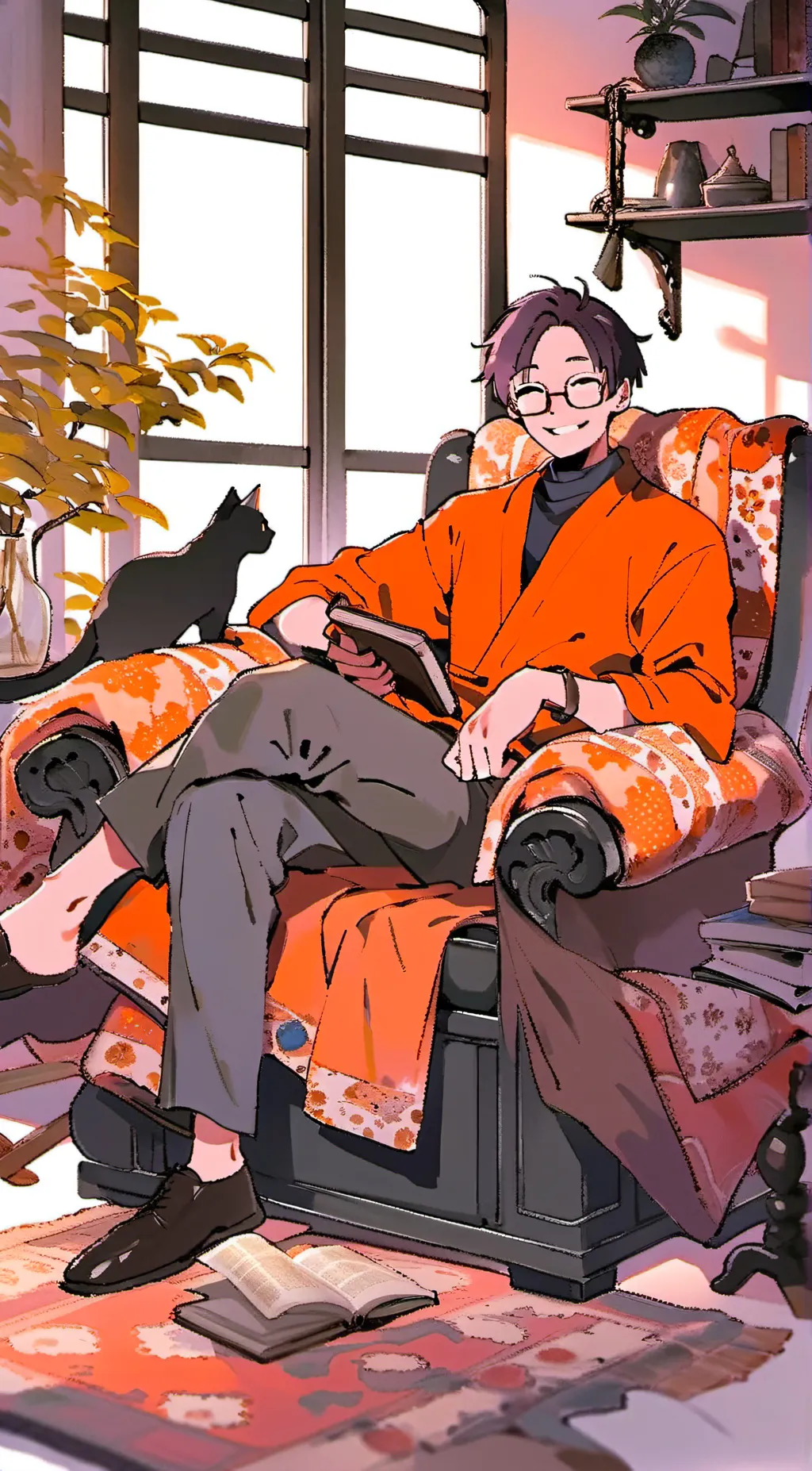 ai character: CATNAP  background