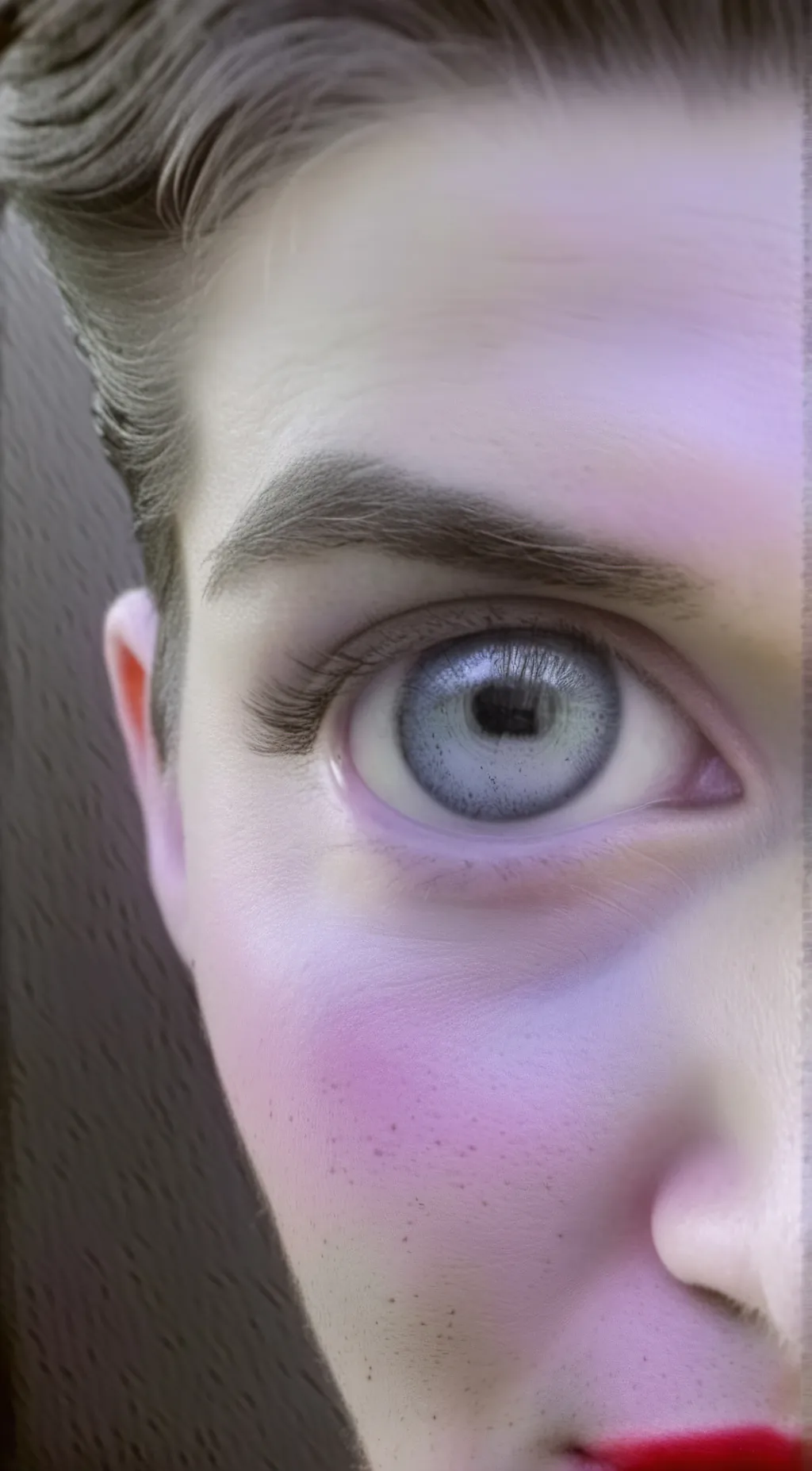 ai character: Eye to an eye🙃 background