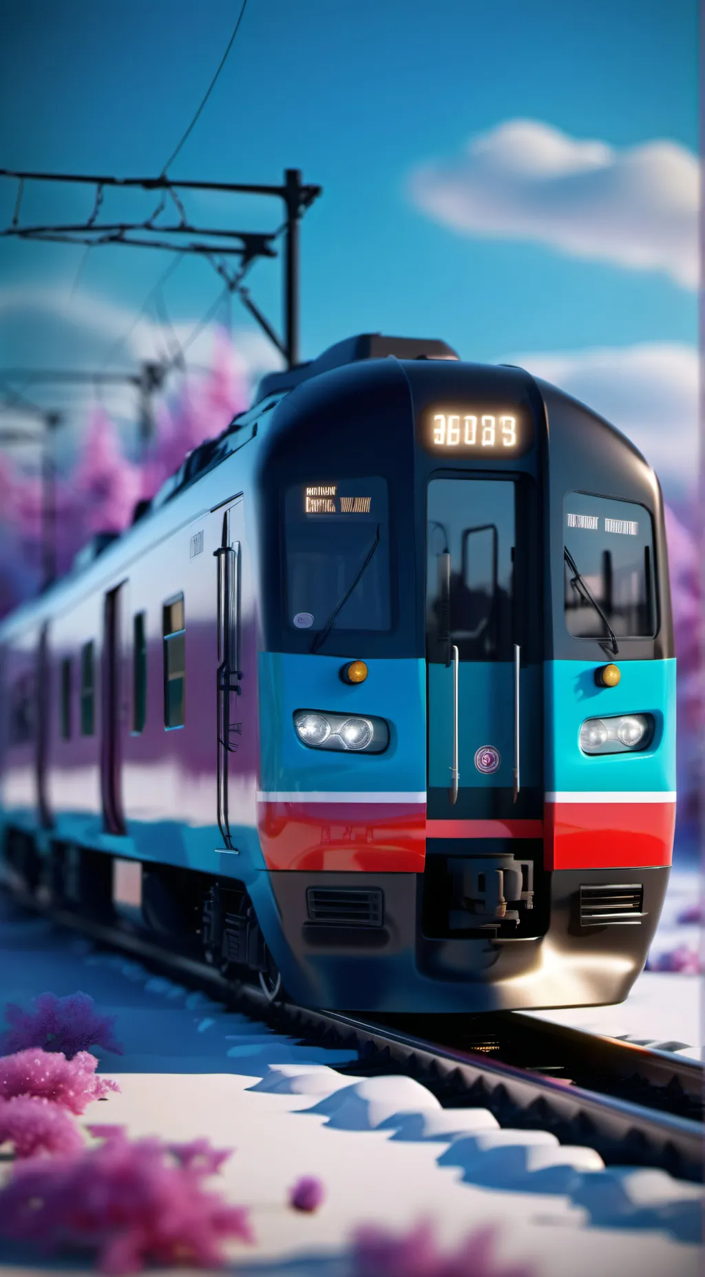 ai character: Train2 background