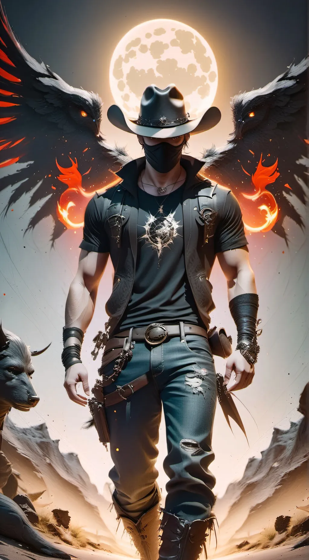 ai character: Vincent background