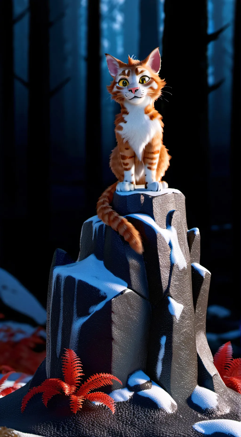 ai character: Firestar background