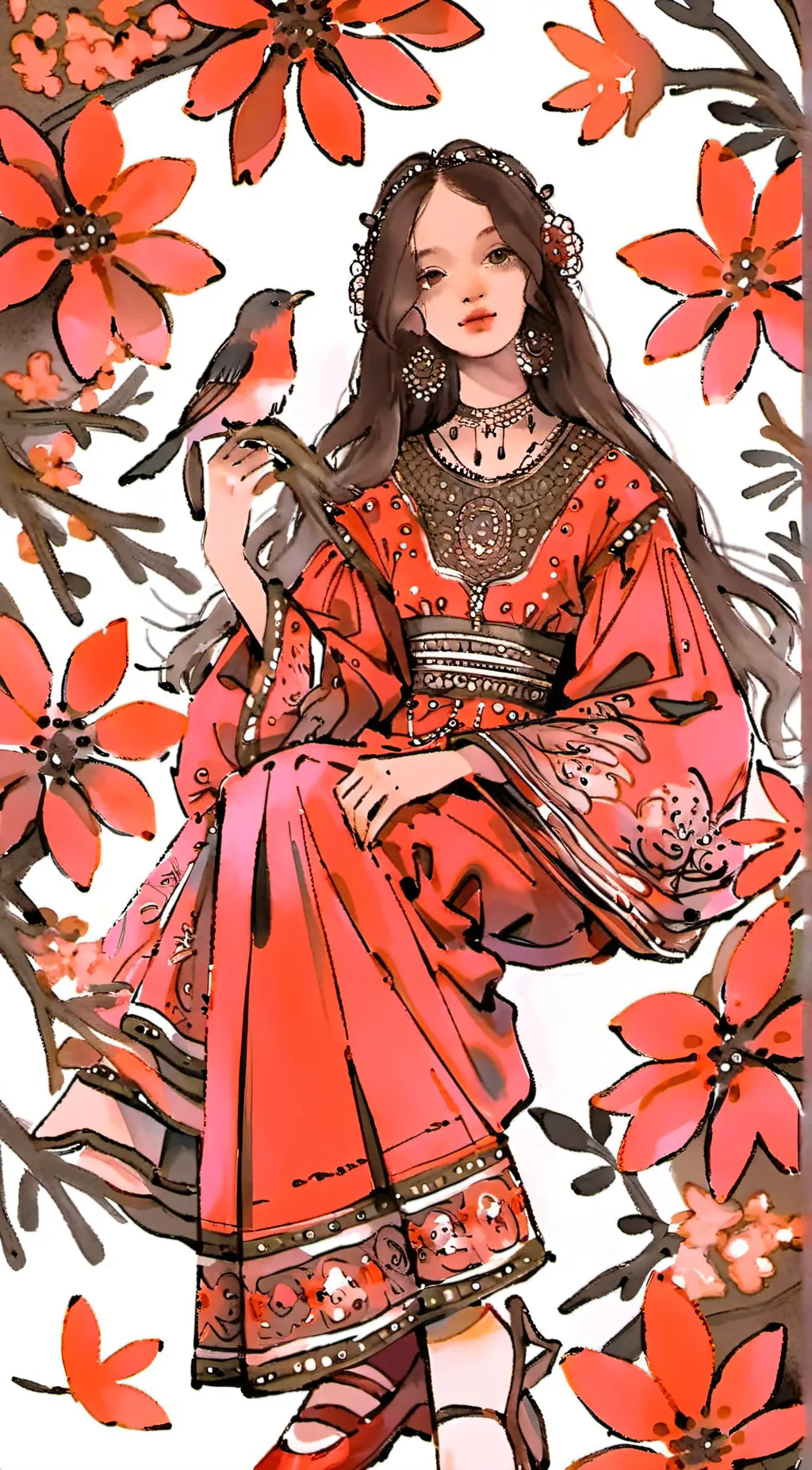 ai character: Iris background