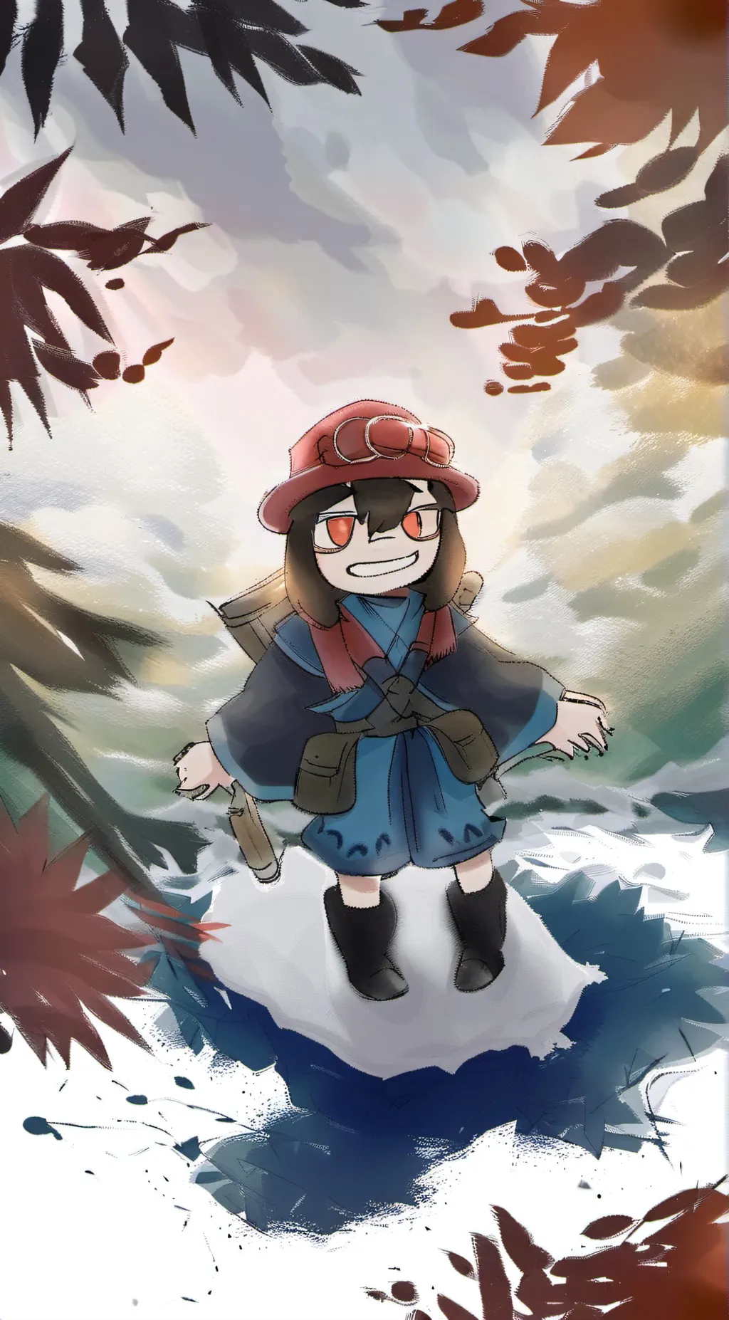 ai character: Pomni background