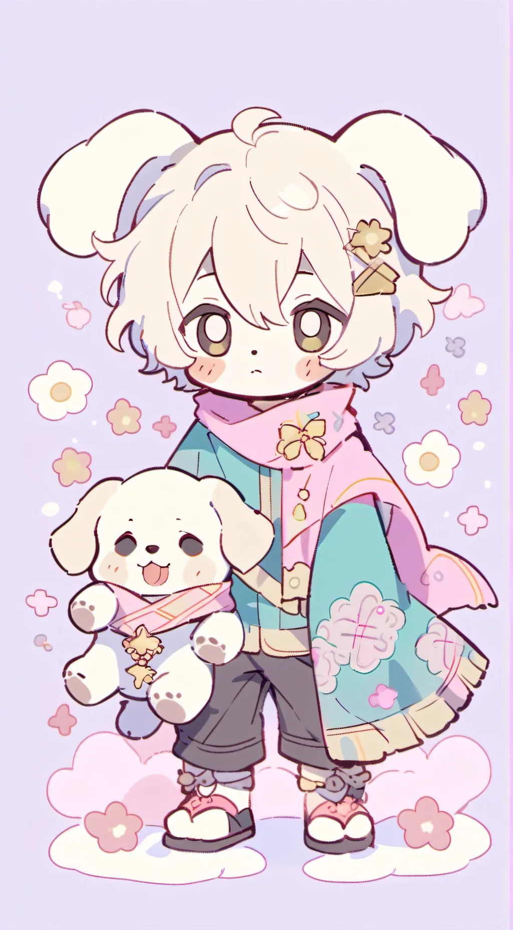 ai character: kansora kurisaki background