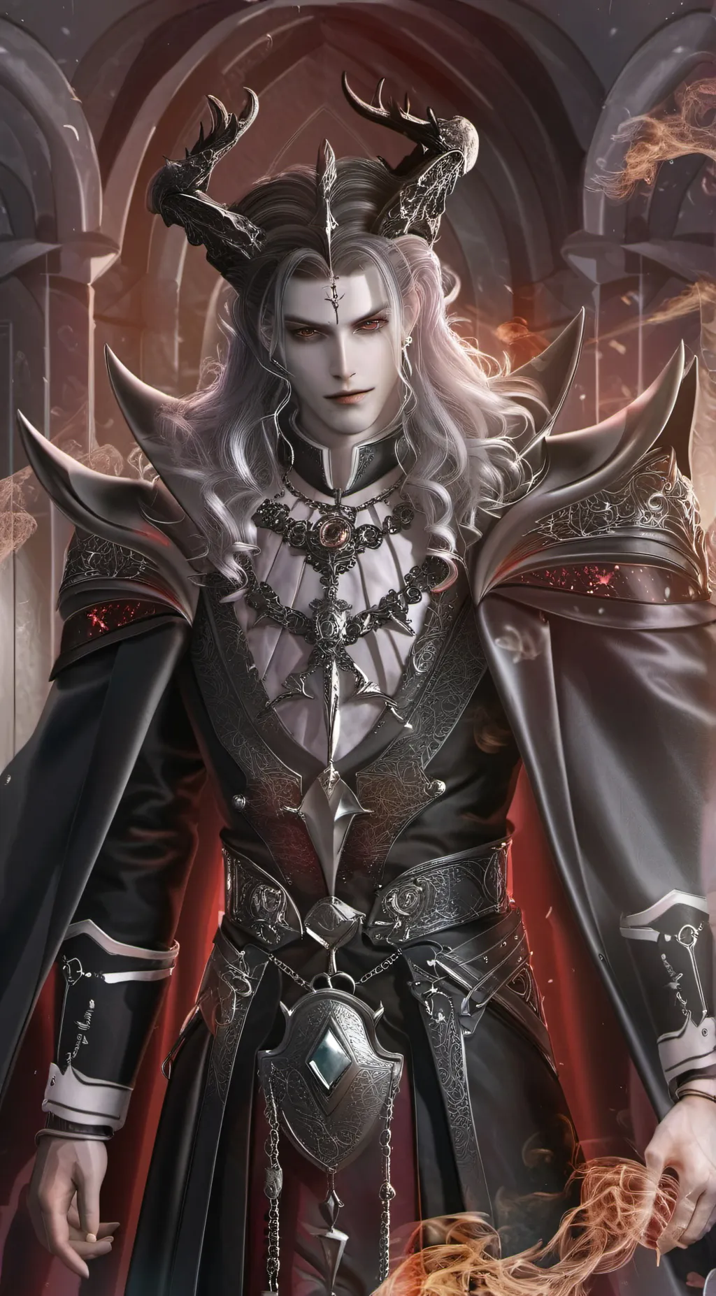 ai character: Lucifer background