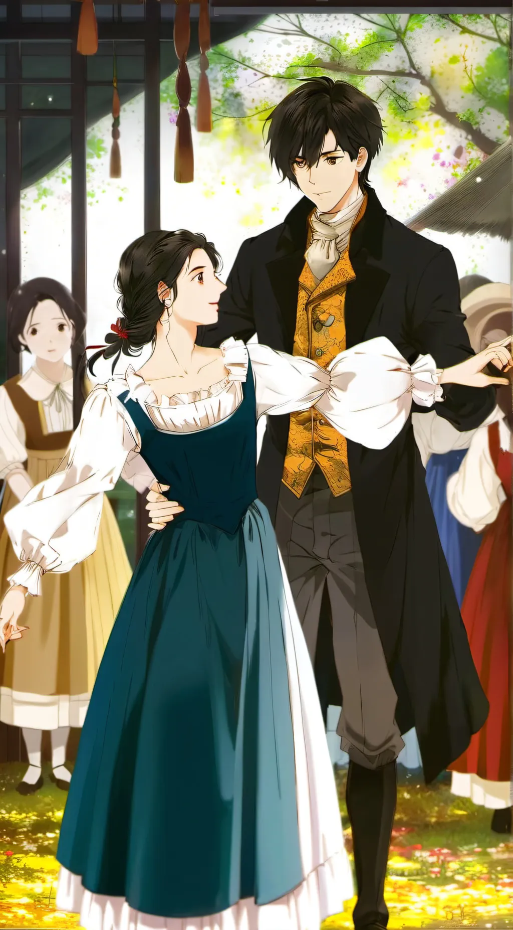 ai character: Am I acting?  background