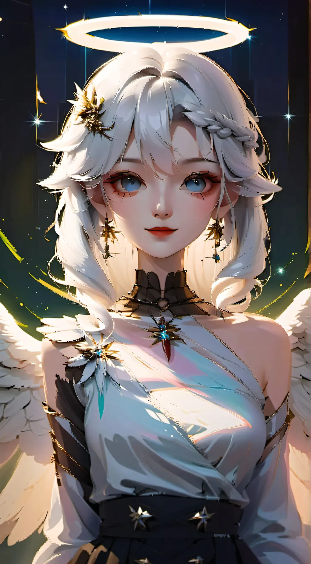 ai character: cora  background