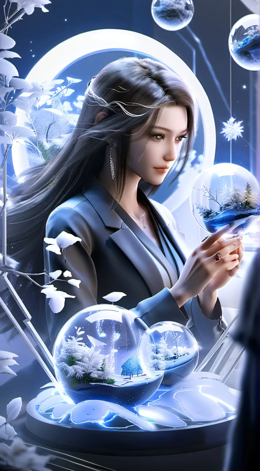 ai character: grandma background