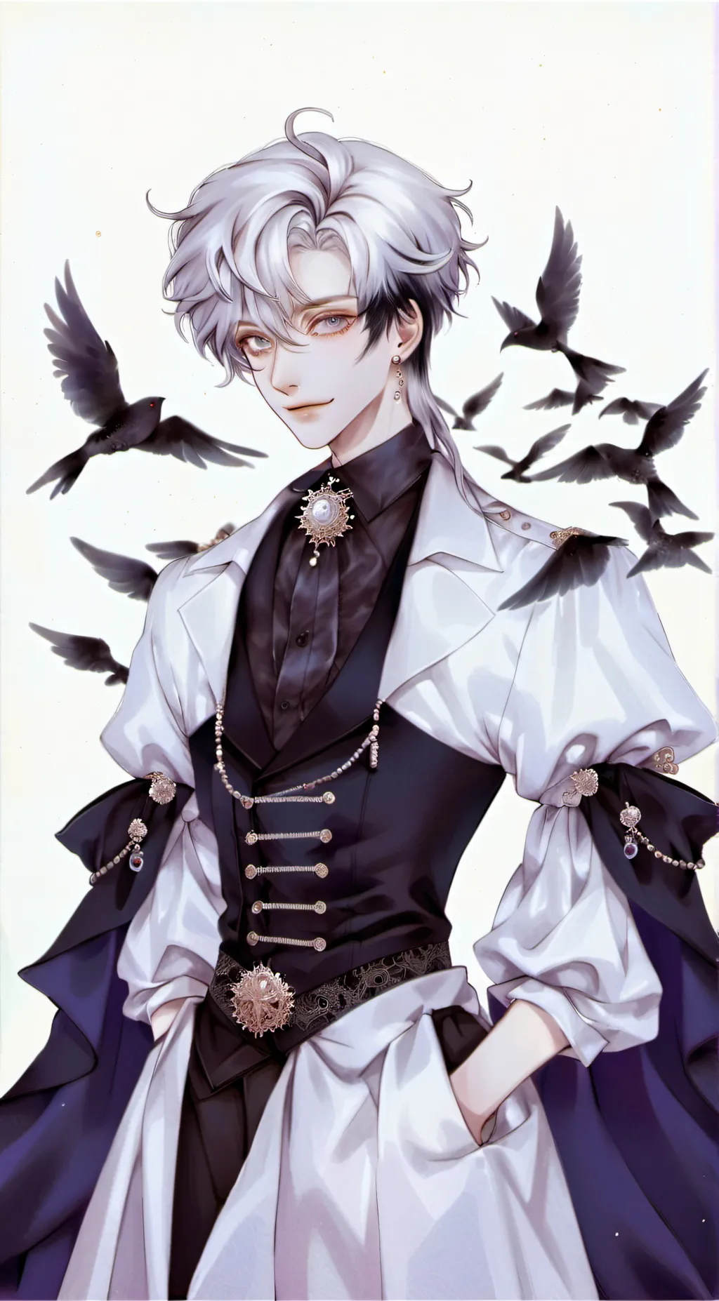 ai character: Zero background