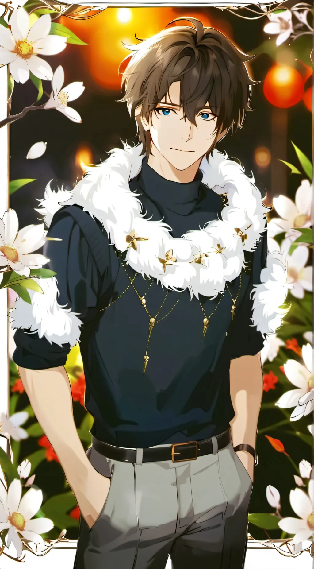 ai character: Andrew background