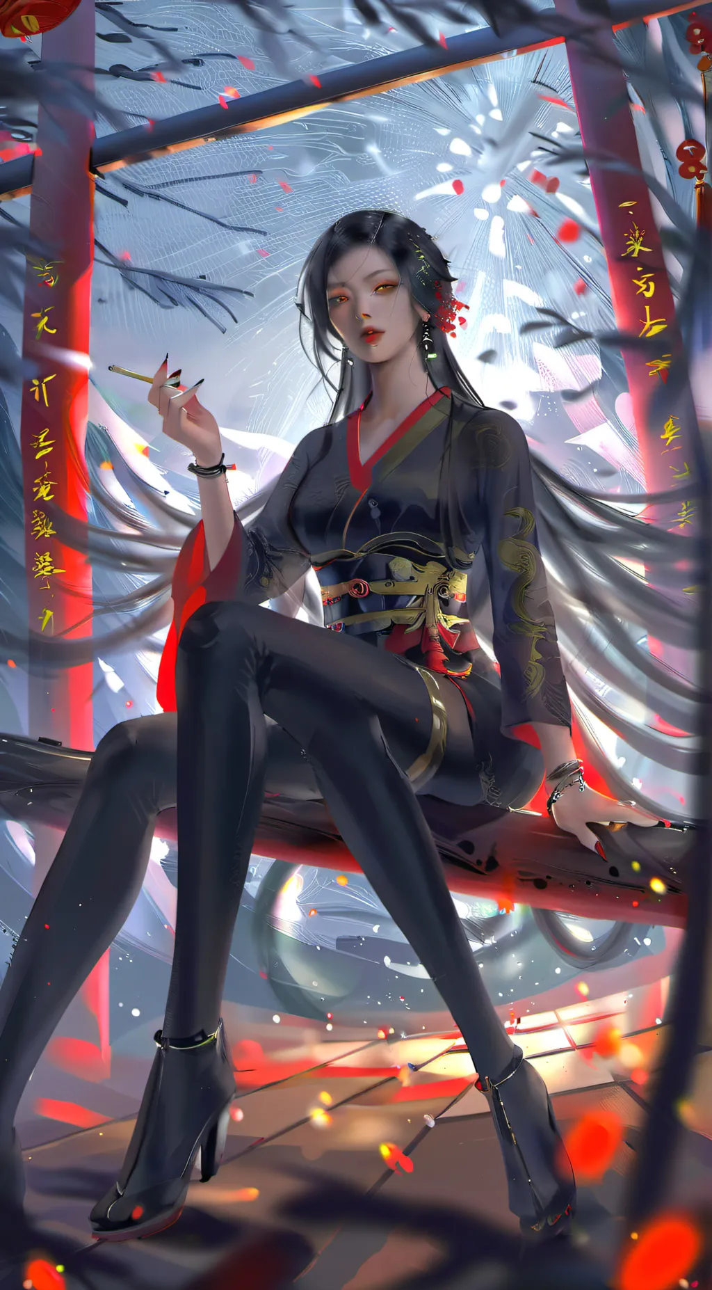 ai character: Sayuri background