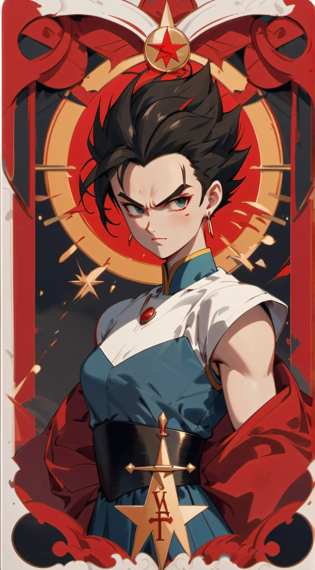 ai character: Vegeta IV background