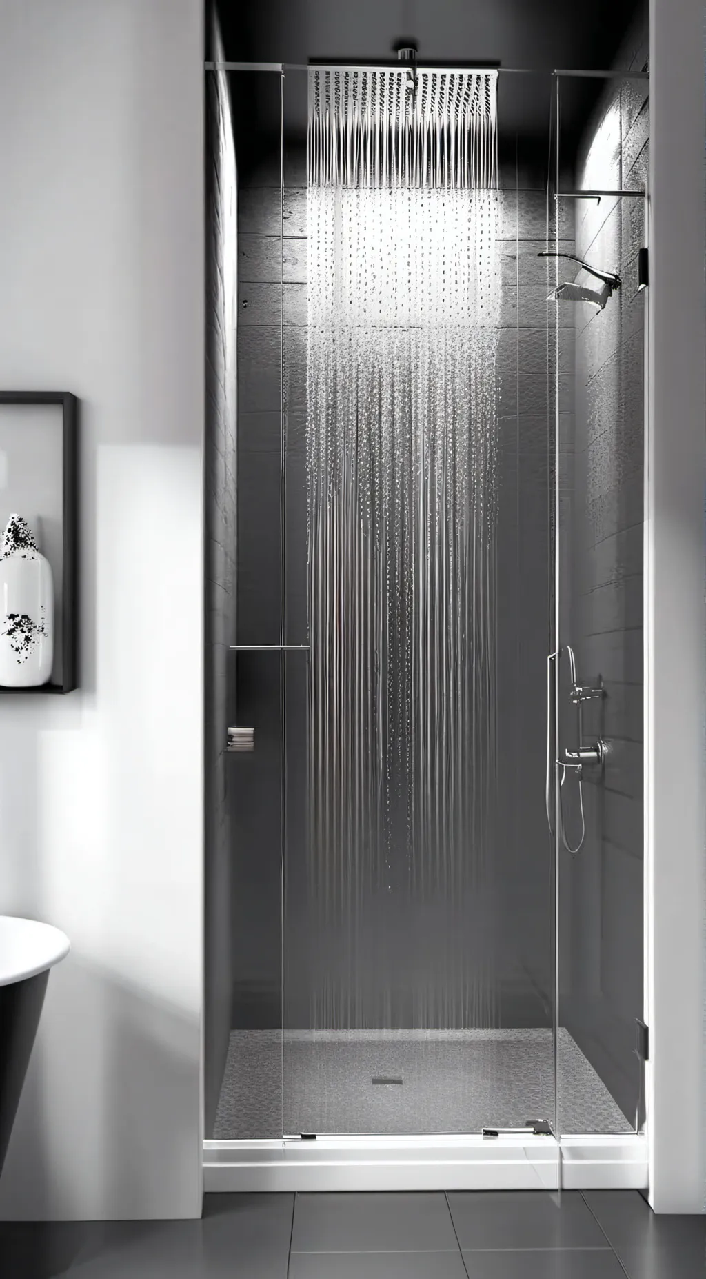 ai character: Shower thoughts   background