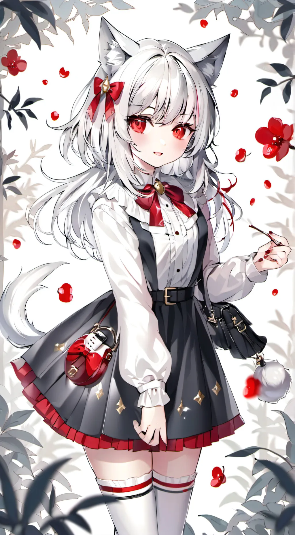 ai character: Luna background