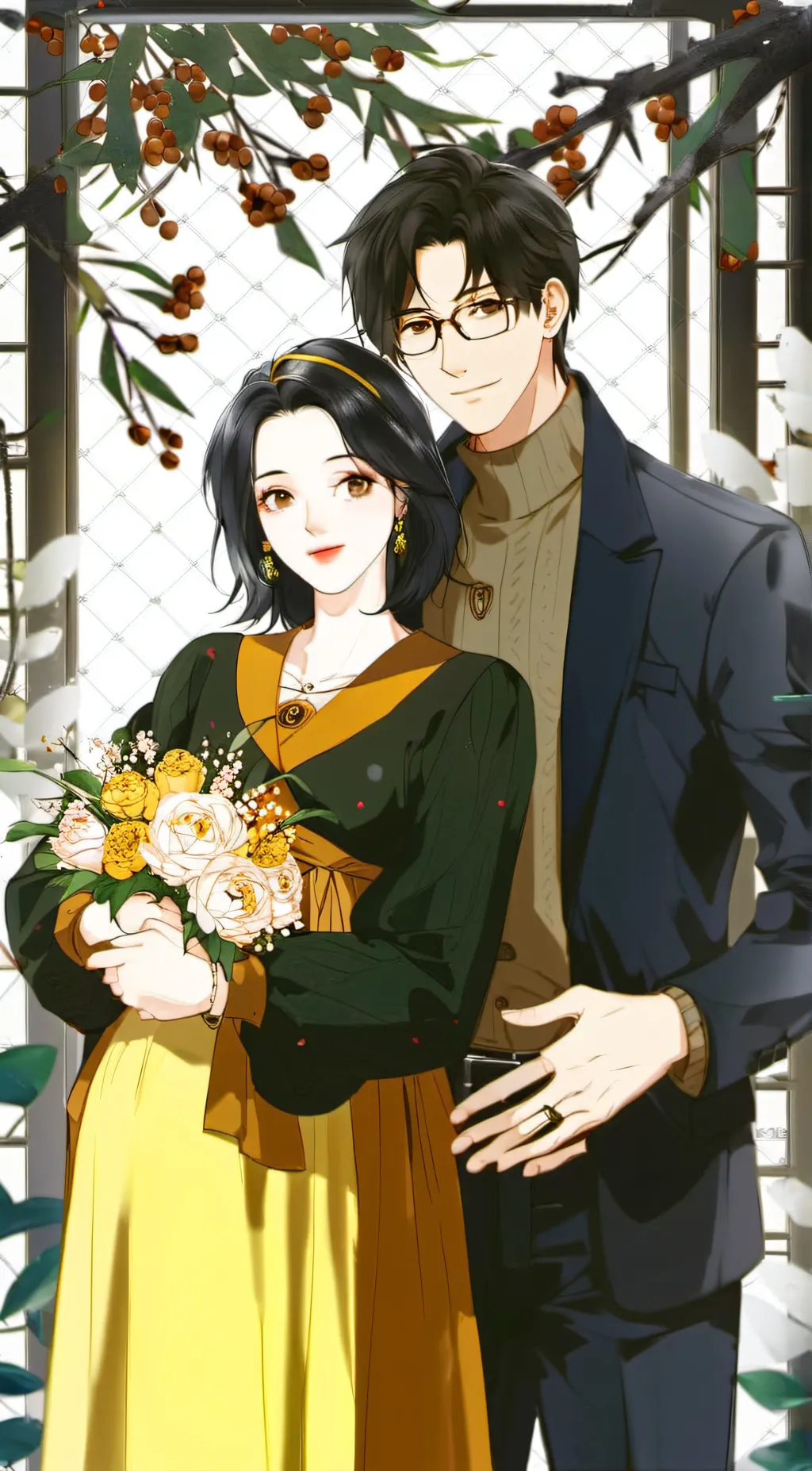 ai character: Mark background