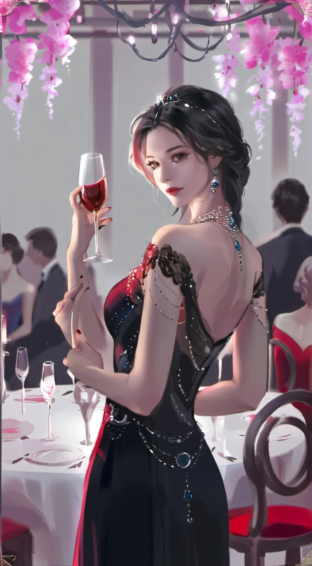 ai character: lilly background