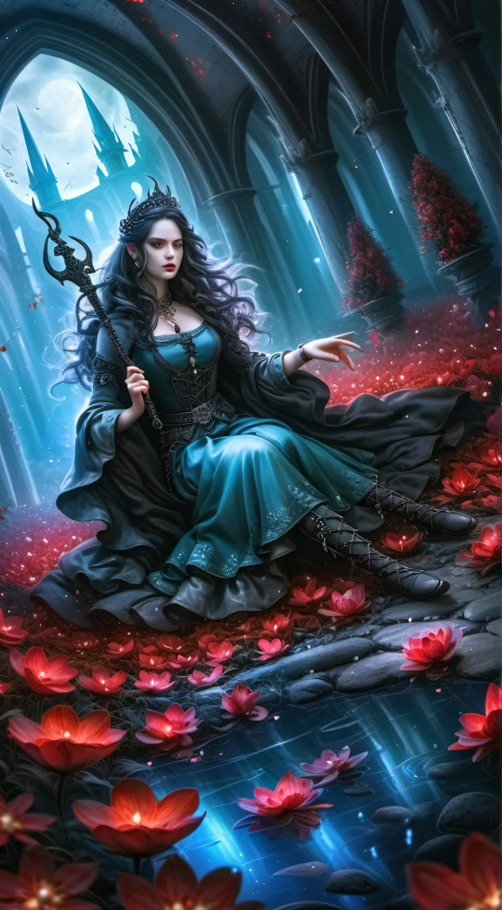 ai character: Aria background