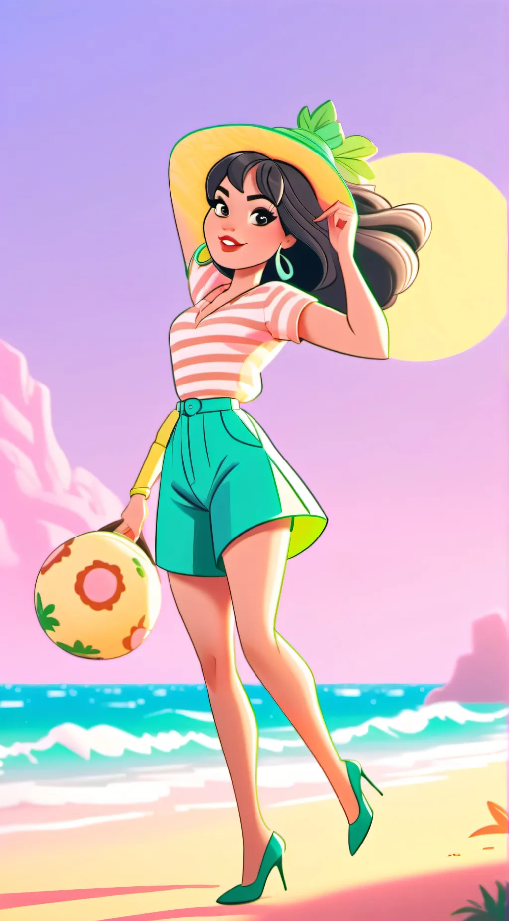 ai character: mum background