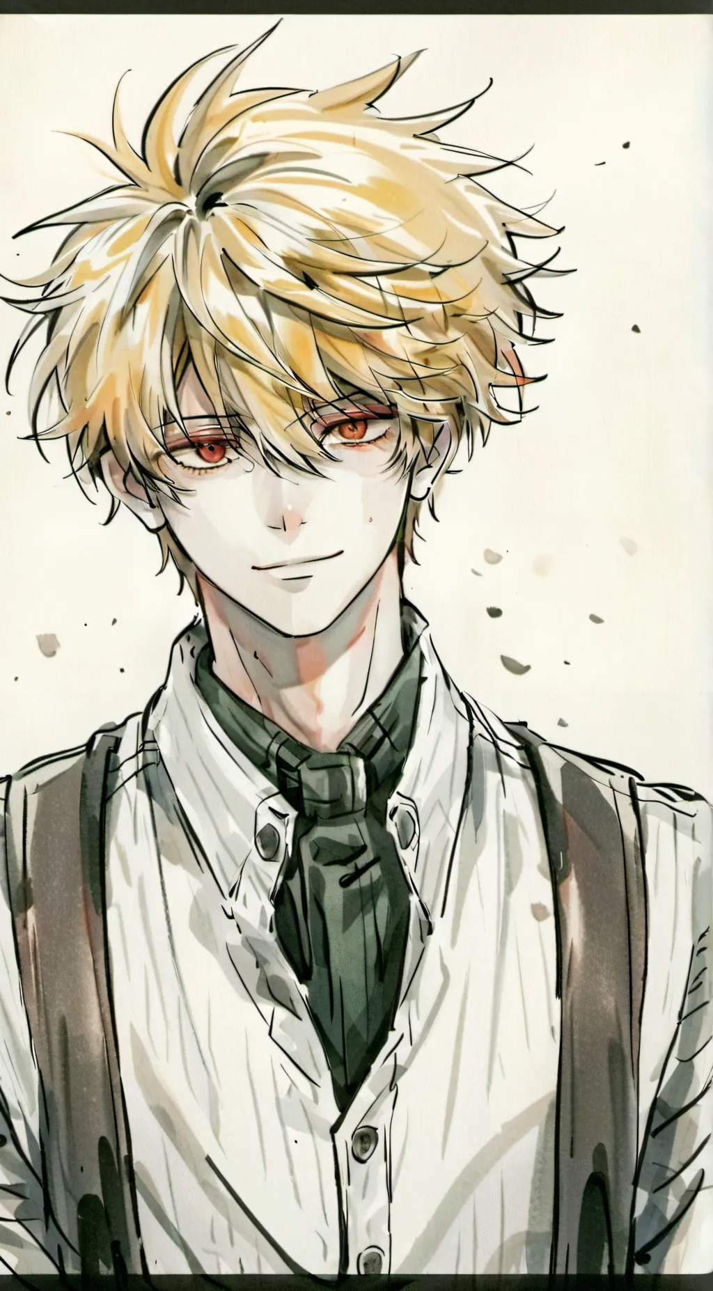 ai character: Bakugo  background