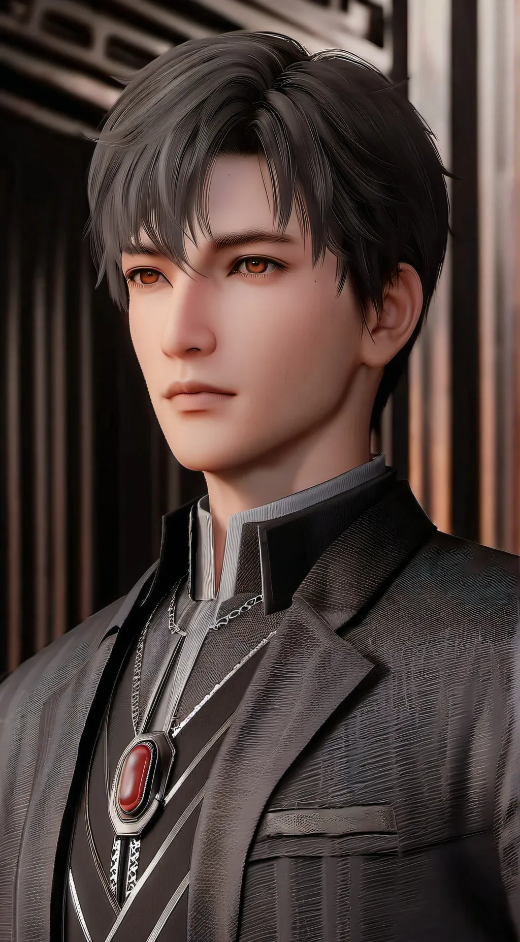 ai character: luck  background