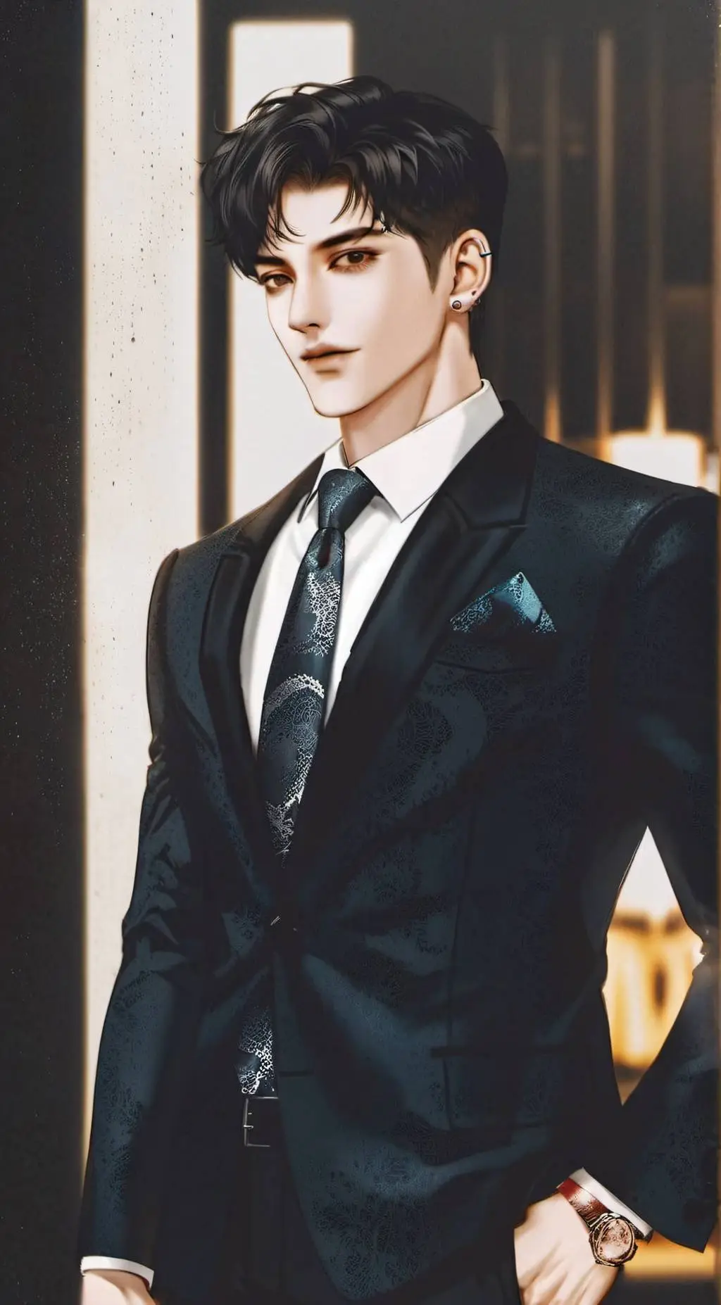 ai character: 𝒳𝒶𝓋𝒾ℯ𝓇 background