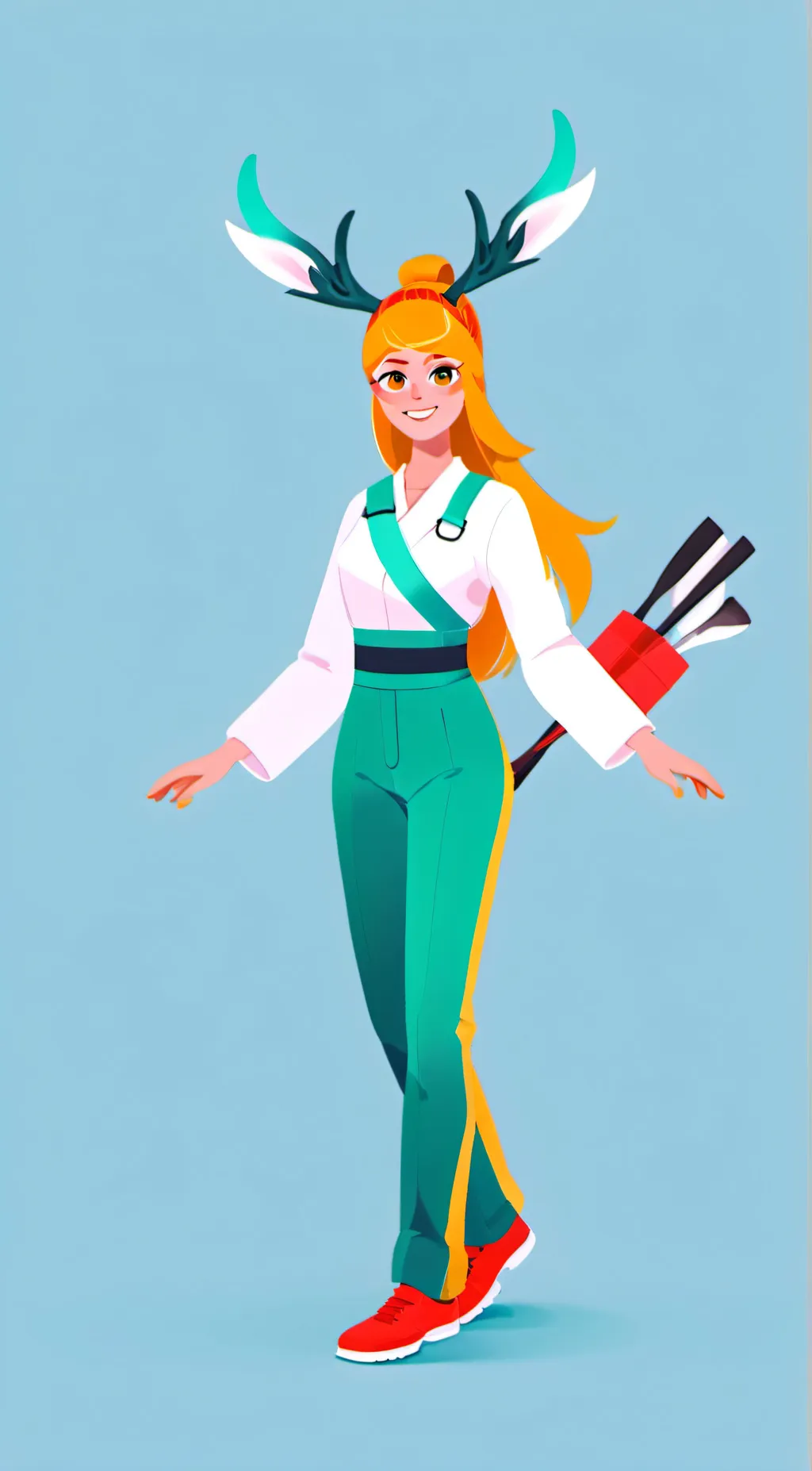 ai character: buck background