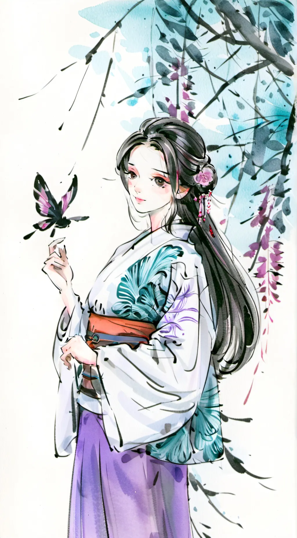 ai character: Aoi,Shinobu,You background