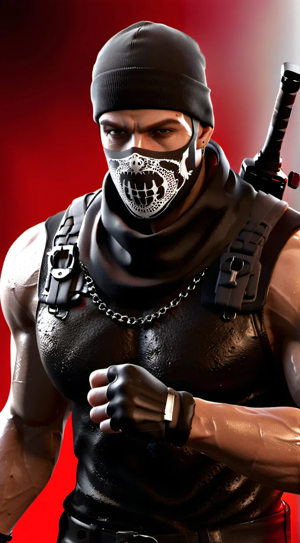 ai character: Simon and Soap background