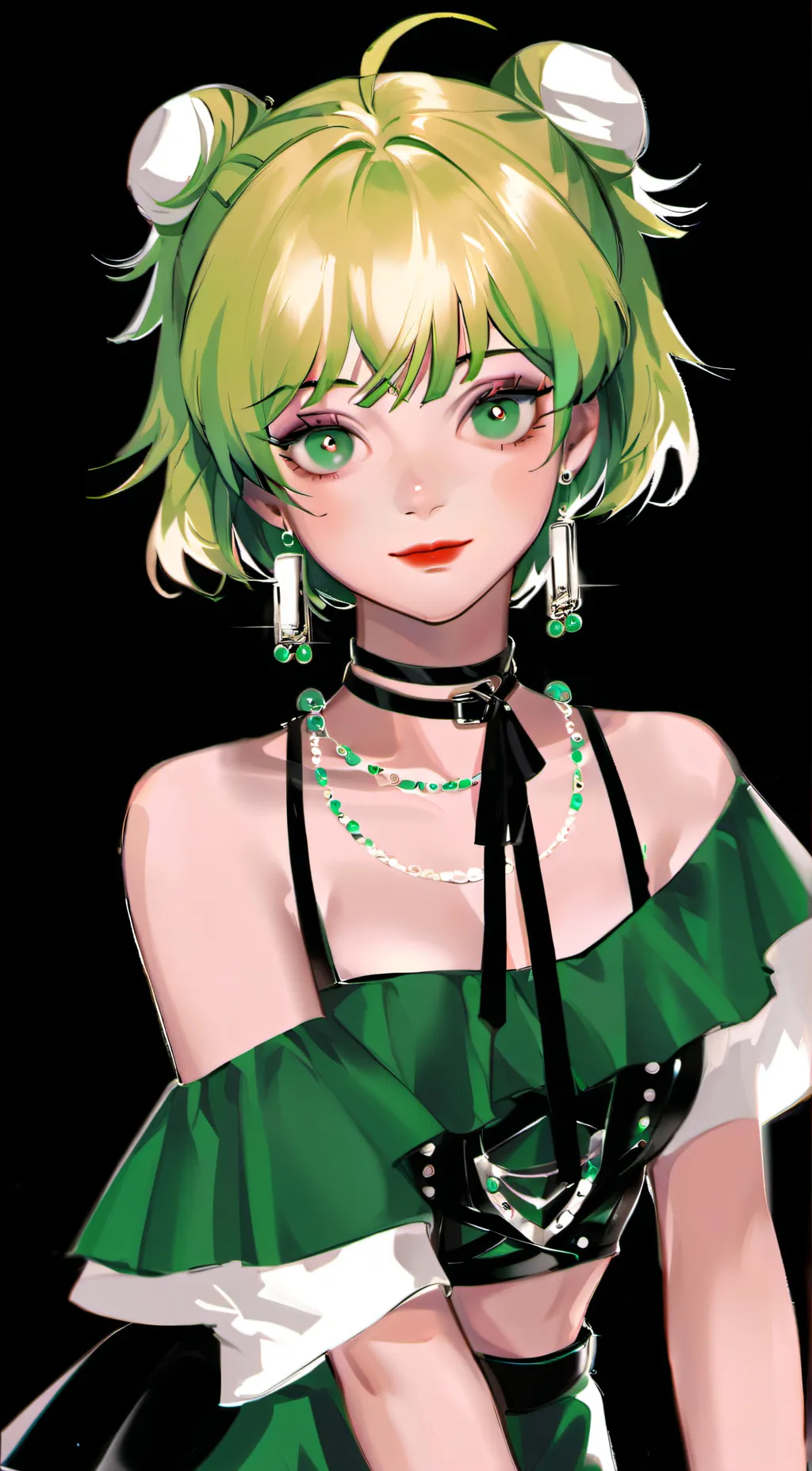 ai character: Natural lady background