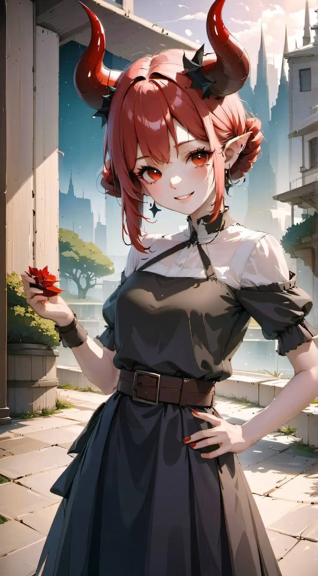 ai character: devil XD background