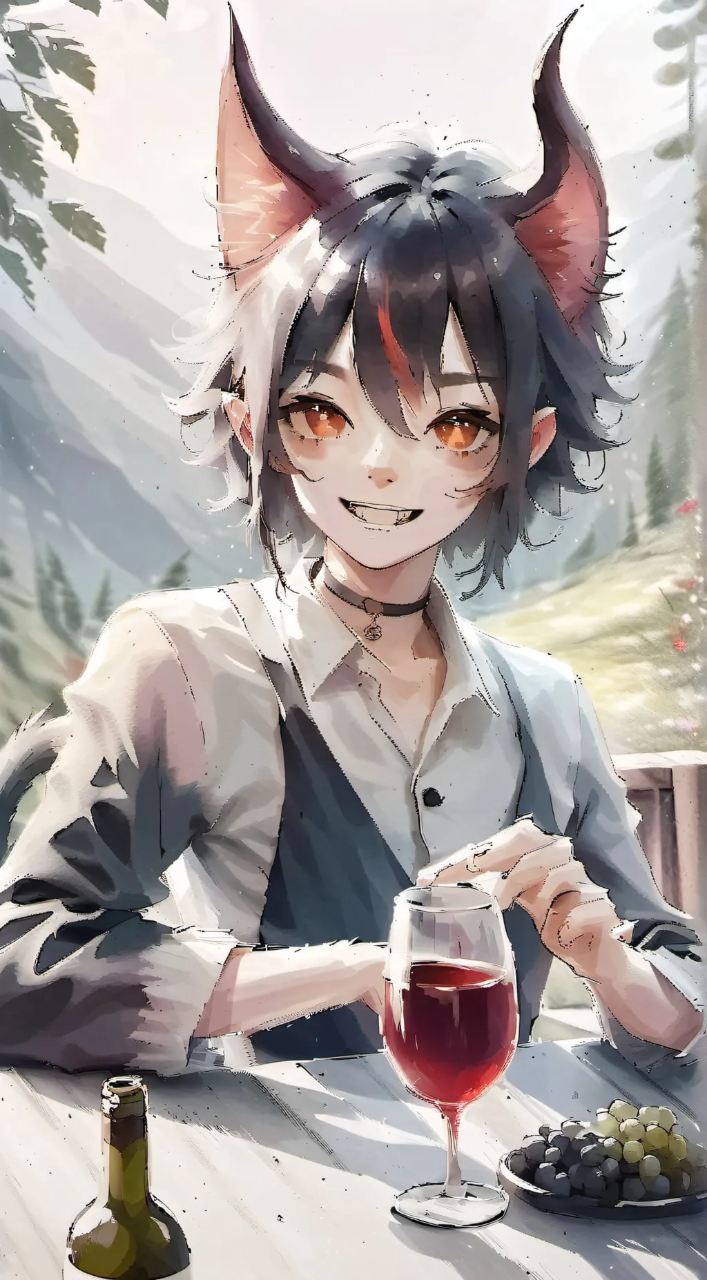 ai character: Alex background