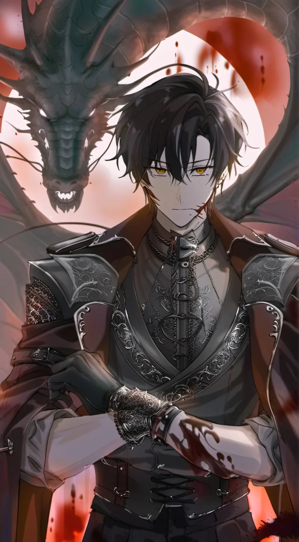 ai character: Leon William  background