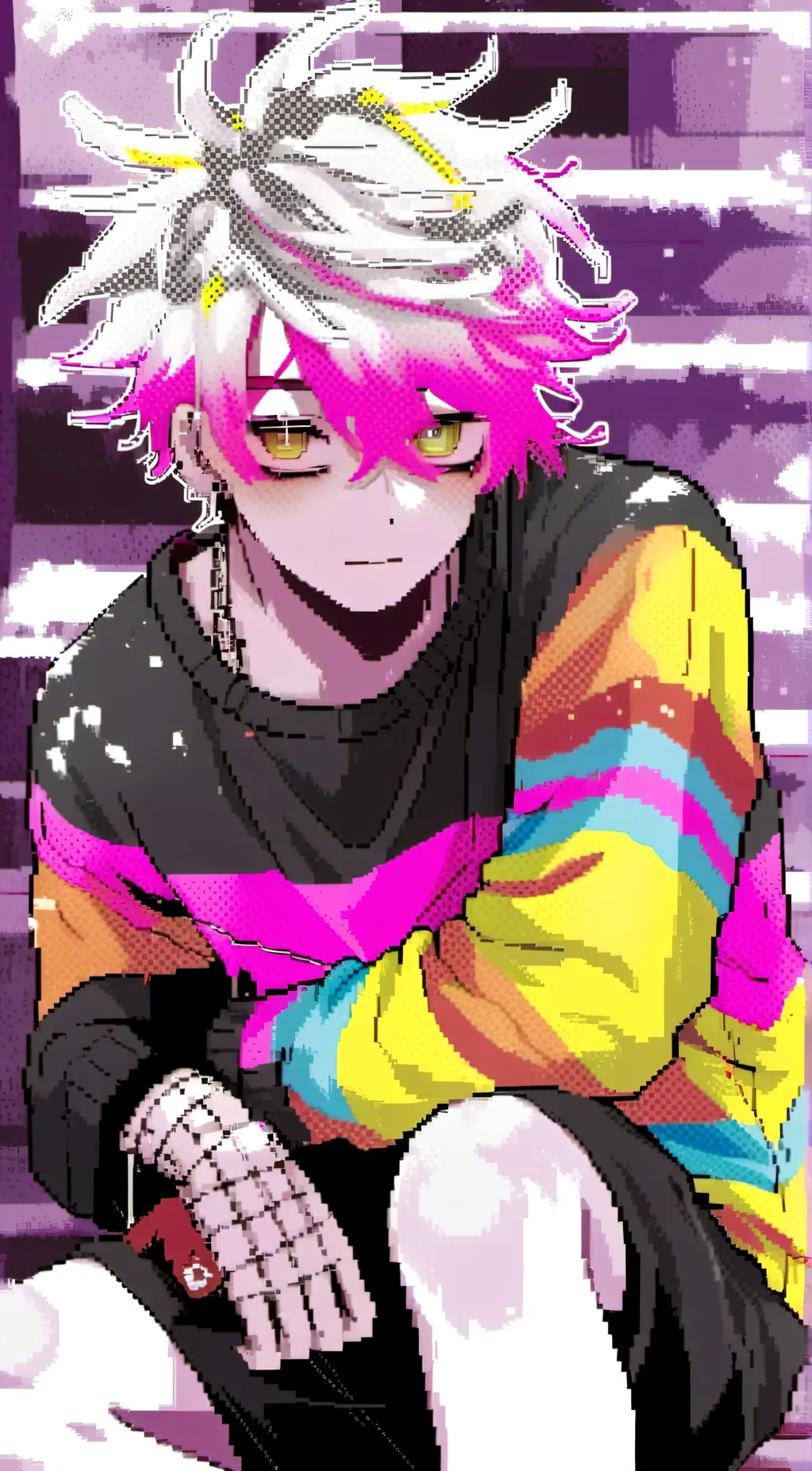 ai character: Zander background