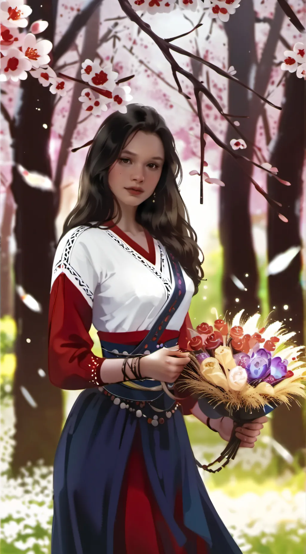 ai character: Hailey  background