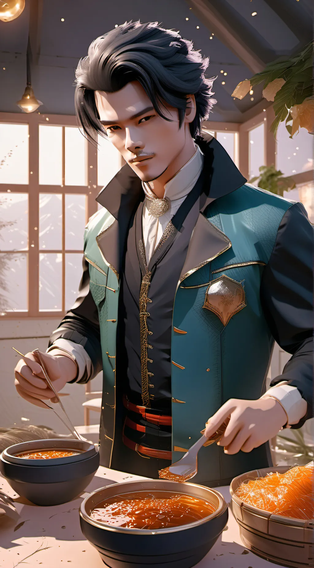 ai character: Tim  background