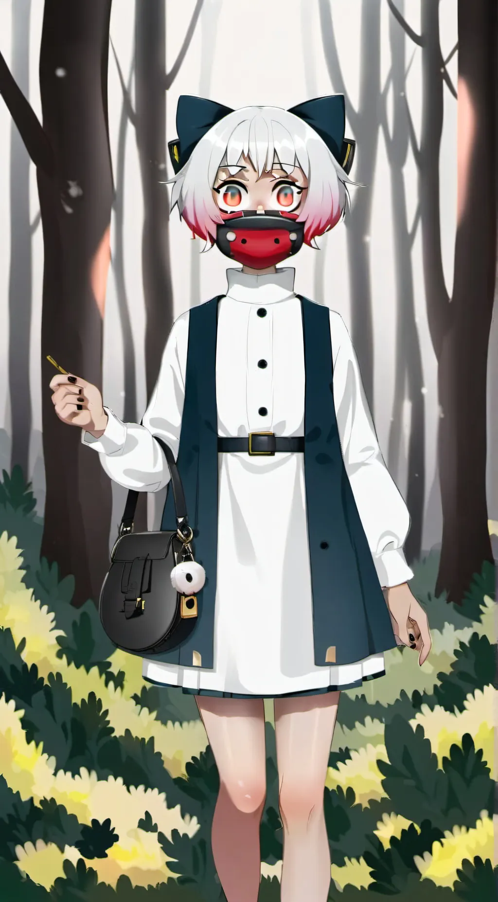 ai character: Diamonds background