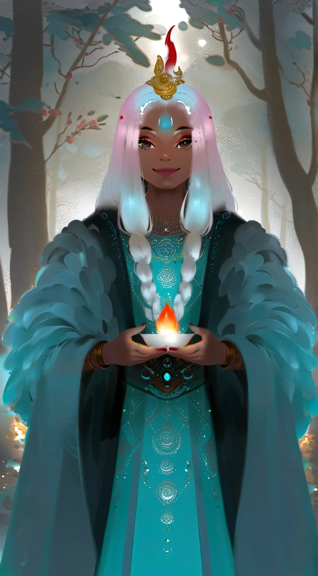 ai character: Rebecca  background