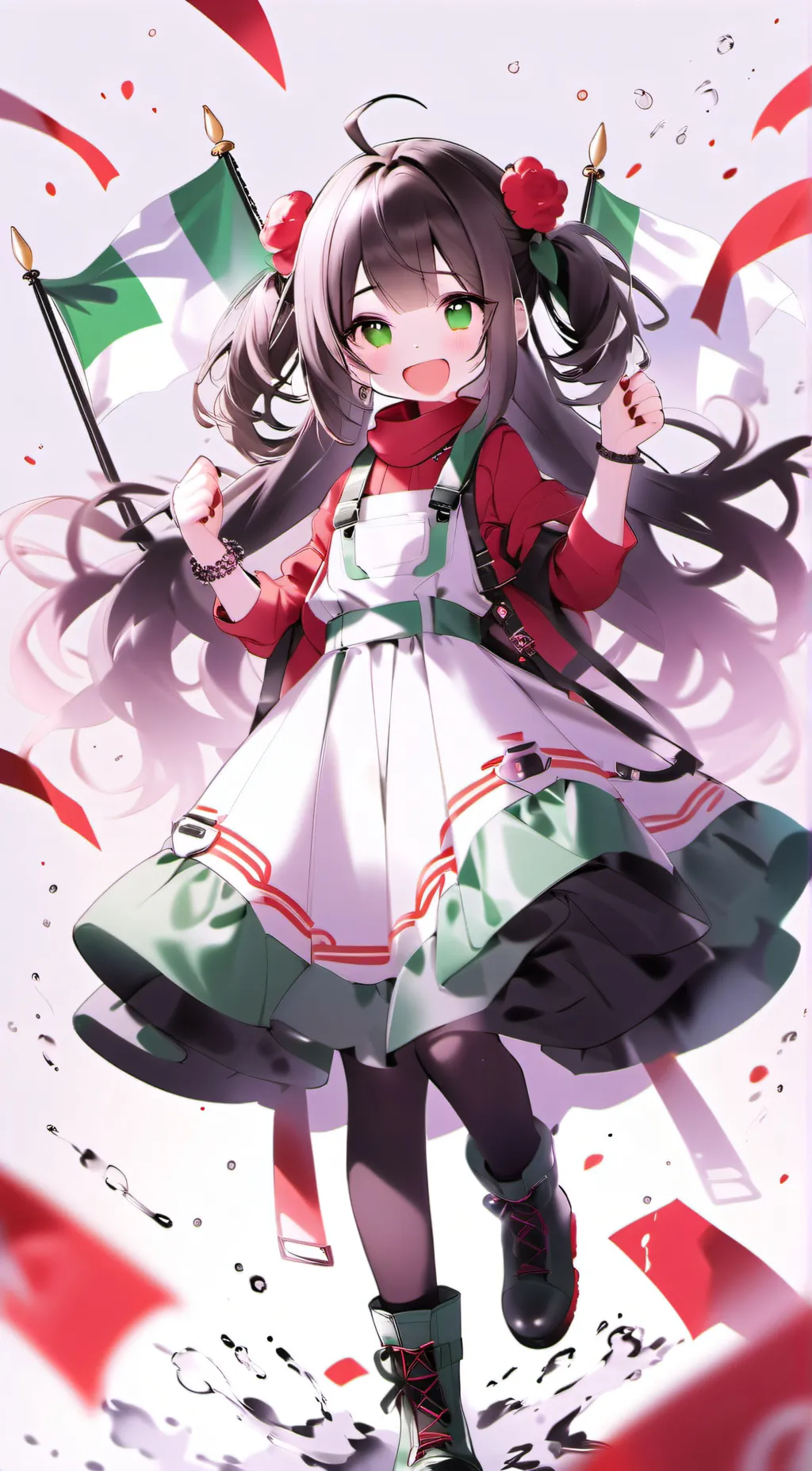 ai character: Italy background