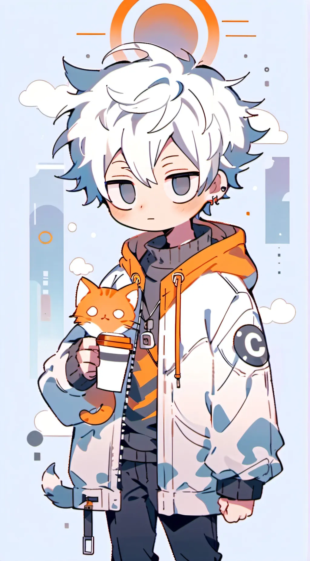 ai character: Catfeine background