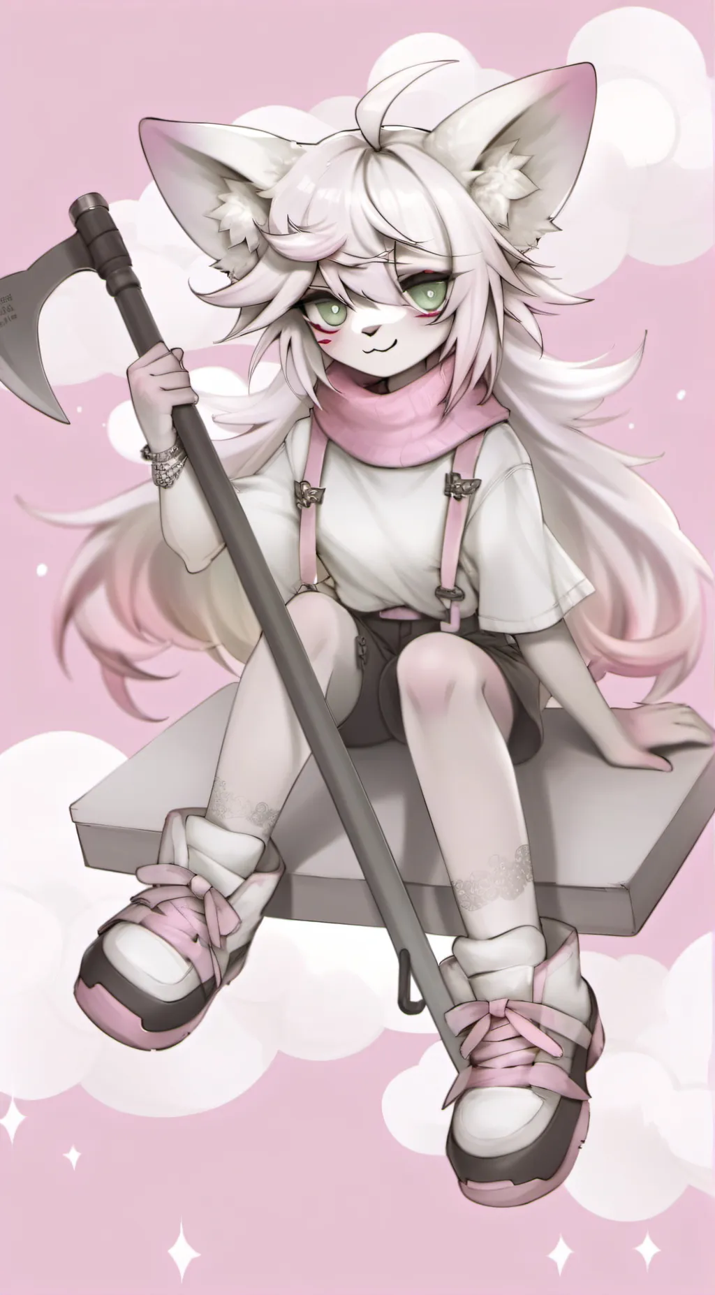 ai character: Hazbin hotel. background